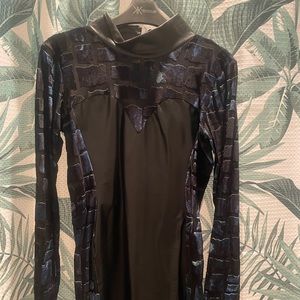 Sexy black Decordon dress